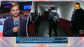 Europeo Suecia-Austria-Noruega 2020 - 2º Fase 2º Partido G. I. España vs. Austria